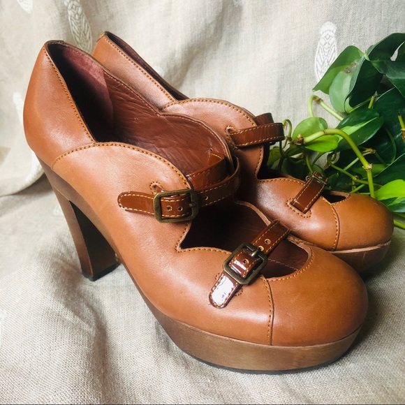 See By Chloe Shoes - See By Chloe Mary Jane Wooden Heels